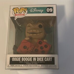 Funko POP! Disney Oogie Boogie in Dice Cart Figure - Tan, Red, Black
